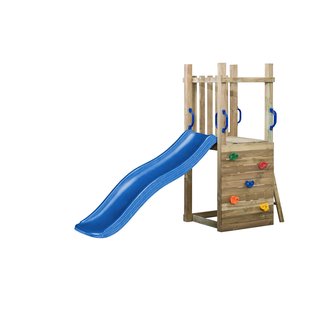 Swingking Speeltoestel Met Glijbaan Toren Irma Blauw 175cm