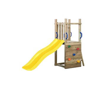 Swingking Speeltoestel Met Glijbaan Tour Irma Geel 175cm