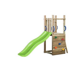 Swingking Speeltoestel Met Glijbaan Tour Irma Appelgroen 175cm