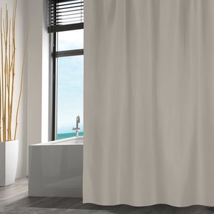 Msv Douchegordijn Polyester 180x200cm Taupe