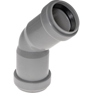 Ppc Bocht 45graden 32mm Grijs
