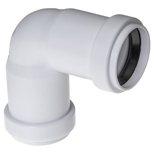 Ppc Bocht 90gr 32mm Wit