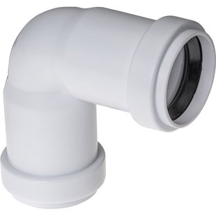 Ppc Bocht 90gr 40mm Wit