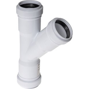 Ppc T-stuk 45gr 32mm Wit