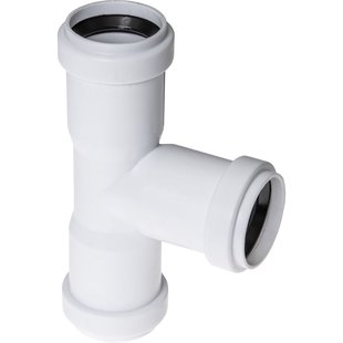 Ppc T-stuk 90gr 32mm Wit