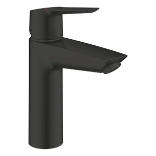 Grohe Wastafelmengkraan Start - Ecojoy - M-size - Zwart Mat - 12,1cm