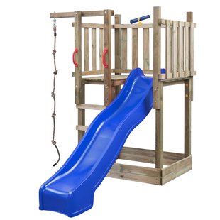 Swingking Speeltoestel Met Glijbaan Mario Blauw 2,2m