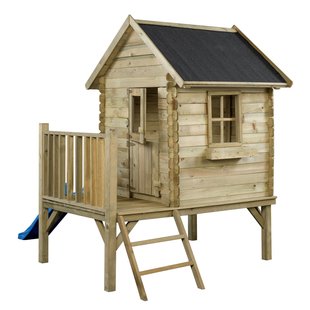 Swingking Speelhuisje + Glijbaan Camilla Blauw