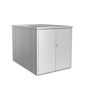 Biohort Minigarage L Grijs Metallic