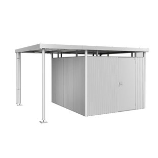 Biohort Zijdak S Highline H5 Zilver Metallic 150x315x222cm