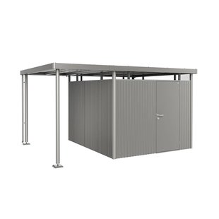 Biohort Zijdak S Highline H5 Zilver Metallic 150x315x222cm