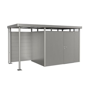 Biohort Achterwand Voor Zijdak S H2-h5 Kwartsgrijs Metallic