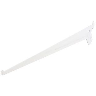 F-systeem Drager Enkel 40 Cm Wit Ral9003 55 Kg