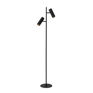 Lucide Vloerlamp Clubs Zwart ⌀22cm 2xgu10
