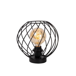 Lucide Tafellamp Danza Zwart ⌀25cm E27