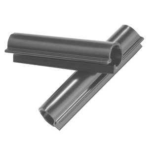 Giardino Clips Voor Linten Ral7016 Antraciet - 100 Stuks