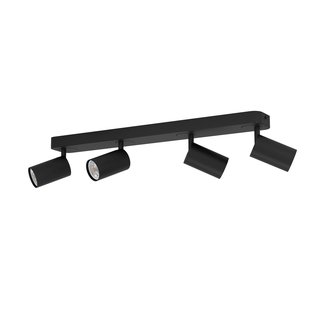 Eglo Plafondspot Telimbela-z Zwart 4xgu10 4,9w