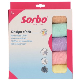 Sorbo Microvezeldoek Unicorn 40x40cm 5st