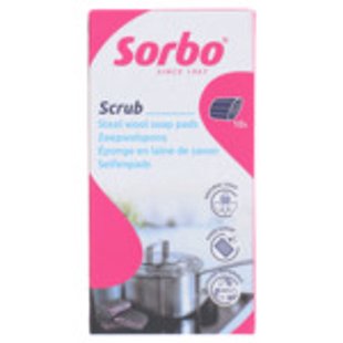 Sorbo Zeepwolsponsjes Recycled 10st