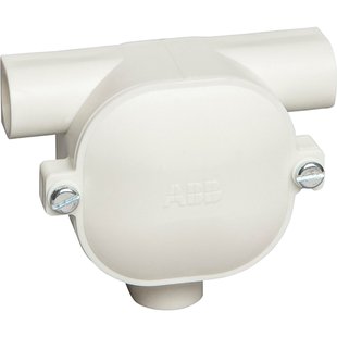 Abb Top T-doos 5/8 Met Deksel Gerecycled Kunstof