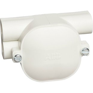 Abb Trekdoos 5/8 Dubbel Links Met Deksel Gerecycled Kunstof