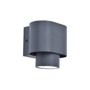 Lutec Wandlamp Cypres Donkergrijs Gu10