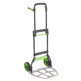 Standers Inklapbare Steekwagen - 52x52cm - 100kg - Staal - Telescopisch Stuur