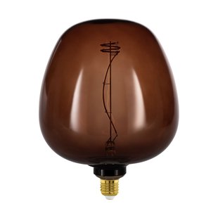 Eglo Ledfilamentlamp G190 - Amber - D19cm - Dimbaar - Warm Wit - E27 - 4w