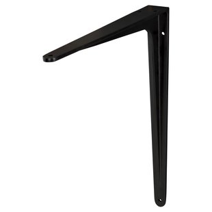 Duraline Plankdrager Model 13 Mat Zwart Aluminium 20x25cm 6pp