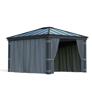 Palram-canopia Gordijnset Voor Tuinpaviljoen Dallas 4300 (4st) 430x360cm