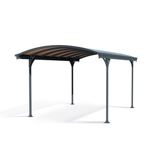 Palram | Canopia - Carport Vitoria - Enkel - Donkergrijs/brons 5,01x2,91m