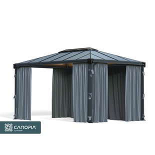 Palram-canopia Gordijnset Voor Tuinpaviljoen Martinique 4300 4st