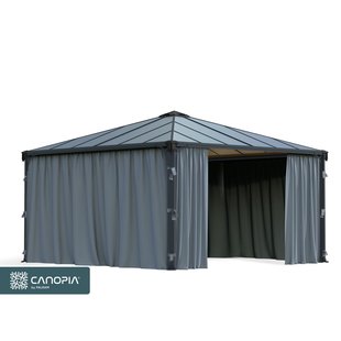 Palram-canopia Gordijnset Voor Tuinpaviljoen Palermo 4300 4st