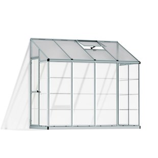 Canopia Tuinkas Lean To 8x4 - Hybride - Zilver - 244x124x225cm