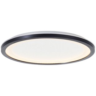 Brilliant Plafondlamp Mosako Zwart ⌀29,5cm 21w