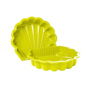 Swingking Zandbak Schelp Geel 88x77x17,5cm