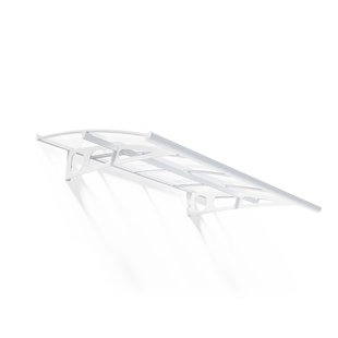 Canopia Veranda- En Deurluifel Bordeaux Helder Wit 140x223cm