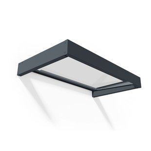 Canopia Veranda- En Deurluifel Sophia - Helder - Transparant - Donkergrijs - 95x160cm