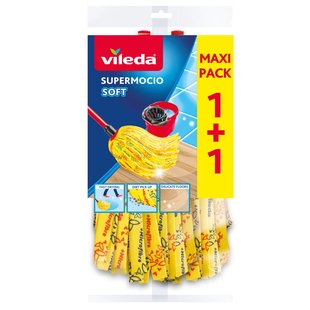 Vileda Vloerwisser Supermocio Soft 1+1
