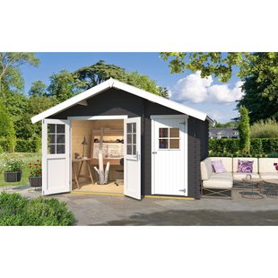 Weka Tuinhuis 253 - Antraciet - 370x250cm