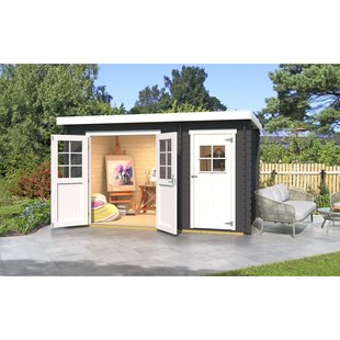 Weka Tuinhuis 254 - Antraciet - 370x200cm