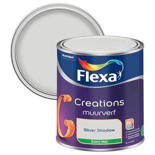 Flexa Creations Muurverf - Extra Mat - Silver Shadow - 1l