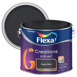 Flexa Creations Muurverf - Mat - Royal Blue - 2,5l