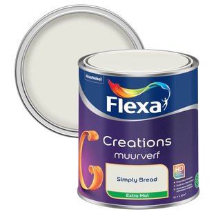 Flexa Creations Muurverf - Extra Mat - Simply Bread - 1l