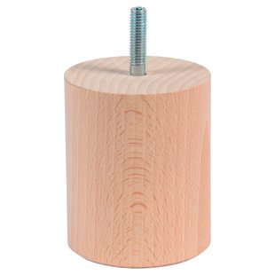 Duraline Meubelpoot Rond Hout Ø6,4x8cm Beuken Fsc