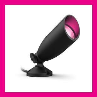 Wiz Grondspot Starterset Zwart Gekleurd Licht 4,5w