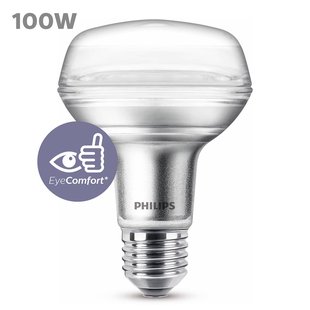 Philips Ledspot Reflector - Dimbaar - Warm Wit - E27 - 9w