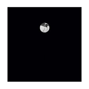 Allibert - Douchebak - Karbon 90 X 90 Cm - Polybeton - Zwart