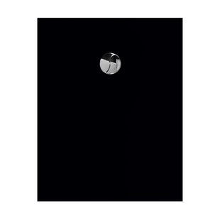 Allibert - Douchebak - Karbon 100 X 80 Cm - Polybeton - Zwart