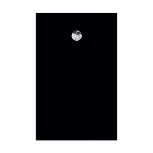 Allibert - Douchebak - Karbon 140 X 90 Cm - Polybeton - Zwart